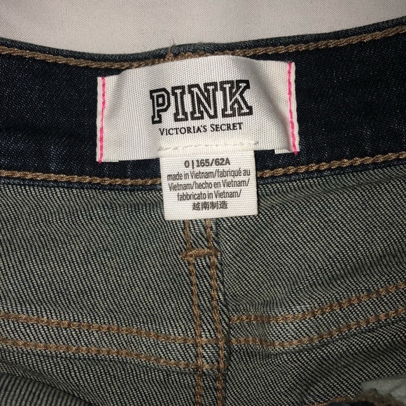 VS High Waist Denim Shorts - Picture 2 of 4